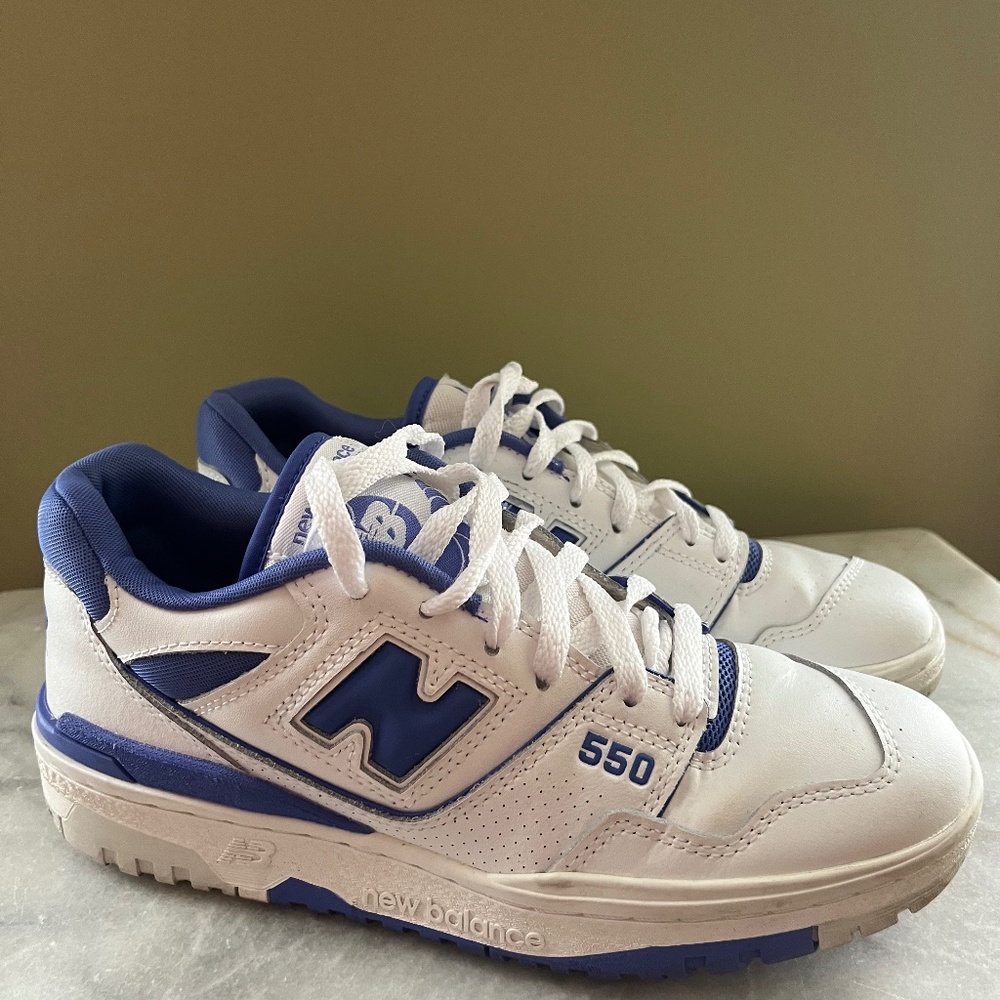 New Balance 550 White/Purple Women’s Size 8